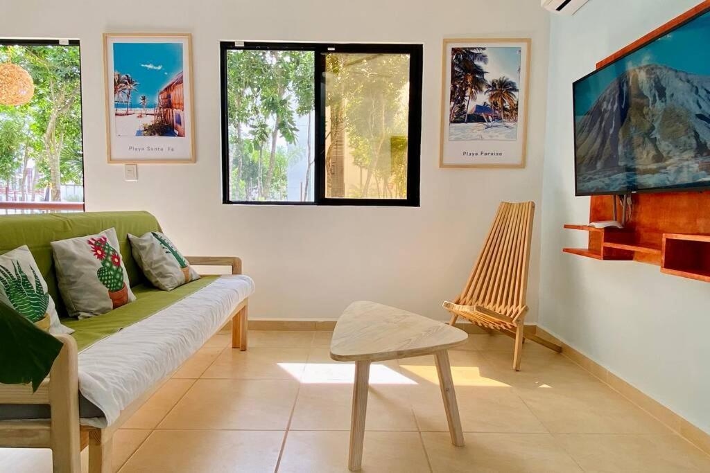 Coquillage B Apartment แคนคูน ภายนอก รูปภาพ
