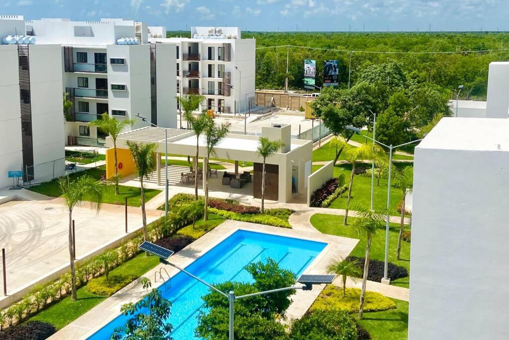 Coquillage B Apartment แคนคูน ภายนอก รูปภาพ