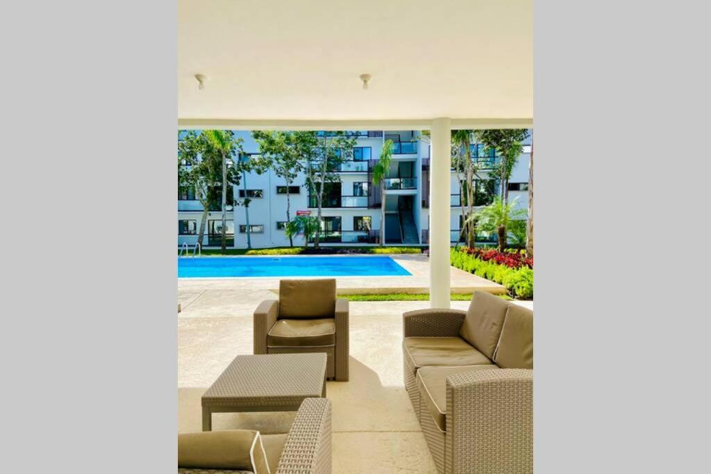 Coquillage B Apartment แคนคูน ภายนอก รูปภาพ