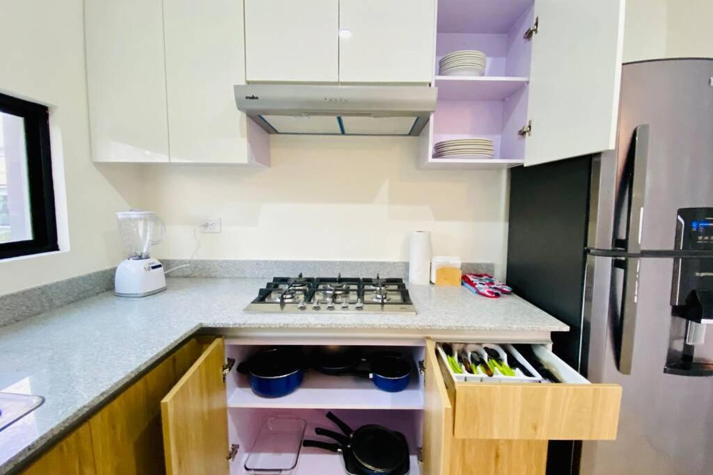Coquillage B Apartment แคนคูน ภายนอก รูปภาพ