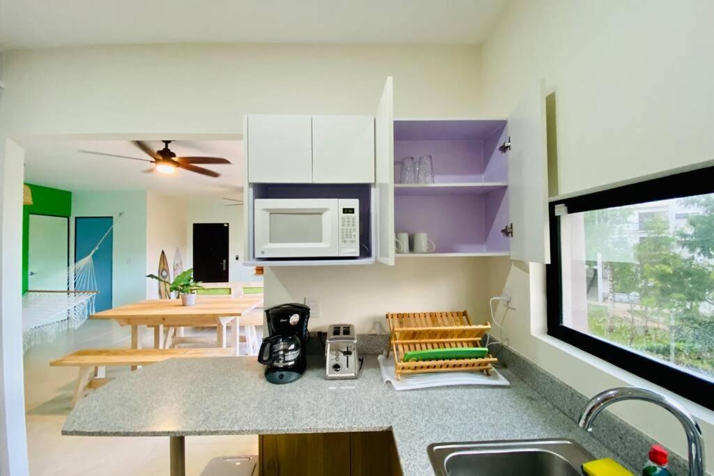 Coquillage B Apartment แคนคูน ภายนอก รูปภาพ