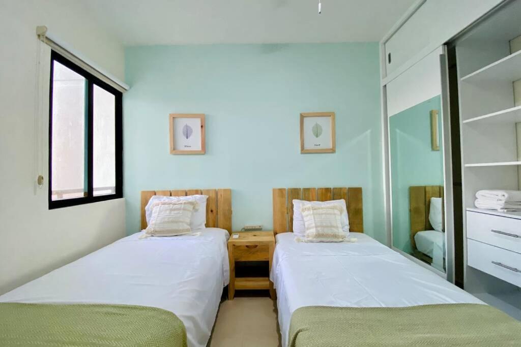 Coquillage B Apartment แคนคูน ภายนอก รูปภาพ
